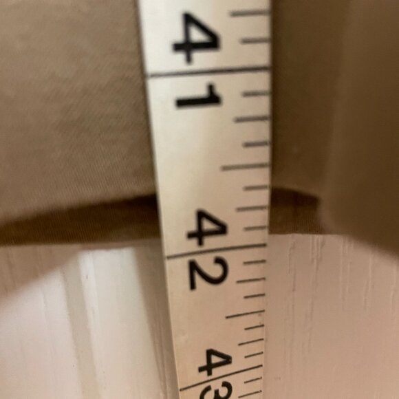 Quintessential Tan Suit with jacket and pants, Kasper Size 12 - Picture 14 of 15